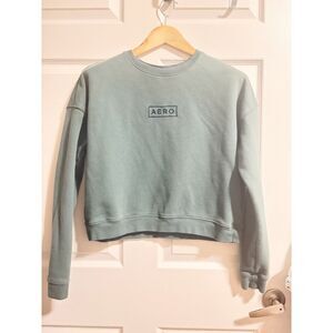 Aeropostale sage green women's sweater